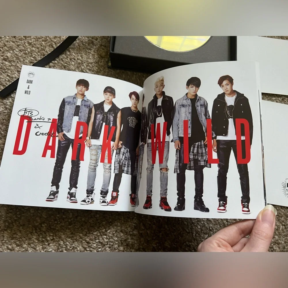 BTS Dark & Wild Album First Press Limited Inclusions Full Set J-Hope Photocard - Picture 13 of 16